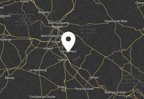 Carte ALLIANCE TAXI | VAL-DE-REUIL | Normandie et Ile-de-France